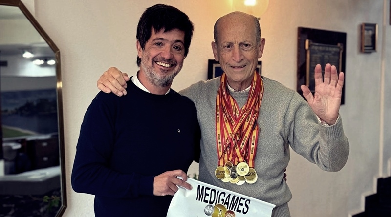 Imagen El Dr. Marcone, de Olavarría, campeón de los “Medigames” España 2025.